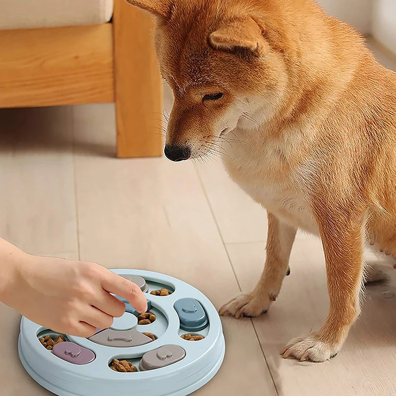 Interaktiver Futterspender – Intelligenzspielzeug für Hunde zur Förderung von Geschicklichkeit