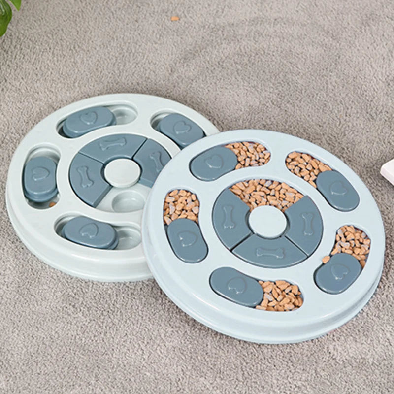 Interaktiver Futterspender – Intelligenzspielzeug für Hunde zur Förderung von Geschicklichkeit